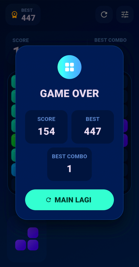 Happy Block Puzzle – Game Puzzle Balok Asah Otak